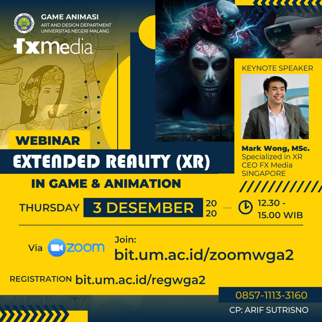 Webinar Extended Reality (XR) In Game & Animation