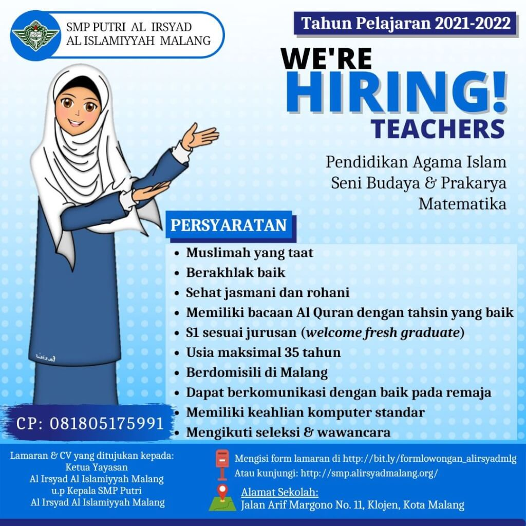SMP Al Irsyad Malang – Guru